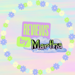 reviews by martha logo (label (circle))