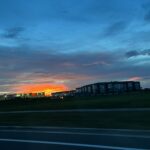 SUNSET OVER CONDOMINIUMS IN DAVENPORT FL