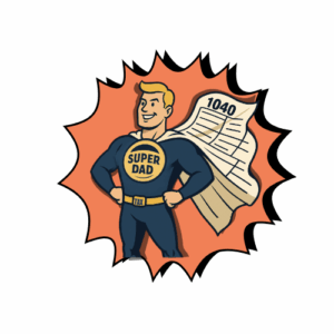 animation super dad tax logo 3 (1920 x 1080 px) (logo)
